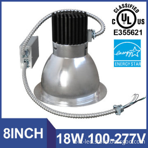 UL ES Commercial Electric led recessed 8 inch can light retrofits